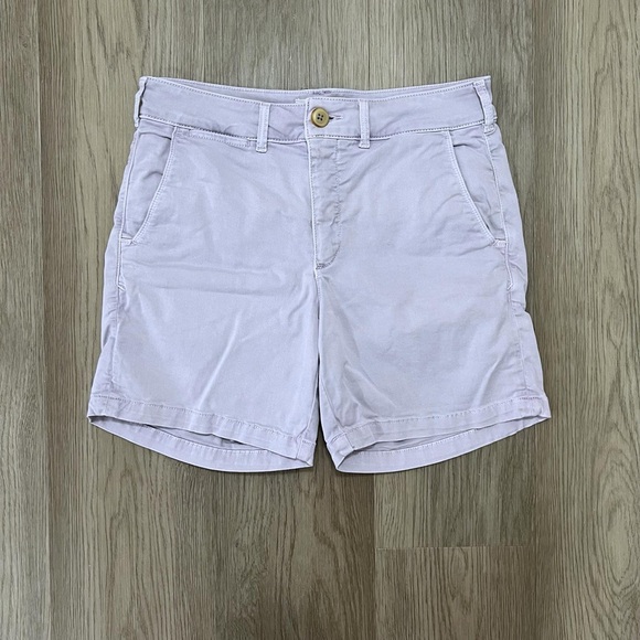 Anthropologie Pants - Anthropologie Women’s Lavender Chino Shorts Size 27